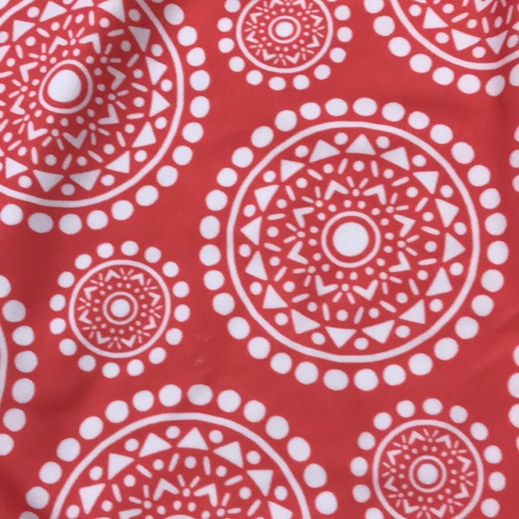 Mandala coral flip flop leotard - Picture 2 of 4